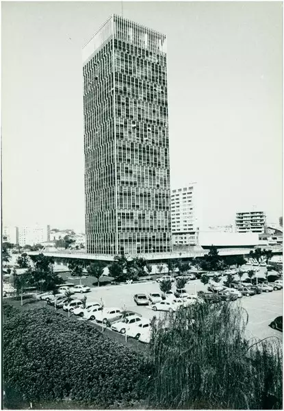 Foto 59: Paço Municipal : [vista panorâmica da cidade] : São Bernardo do Campo, SP