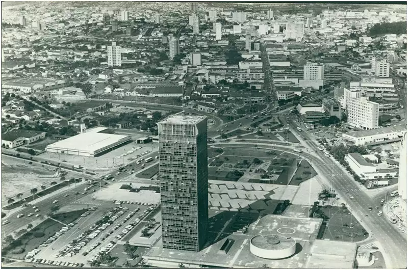 Foto 70: [Vista aérea da cidade] : Paço Municipal : São Bernardo do Campo, SP