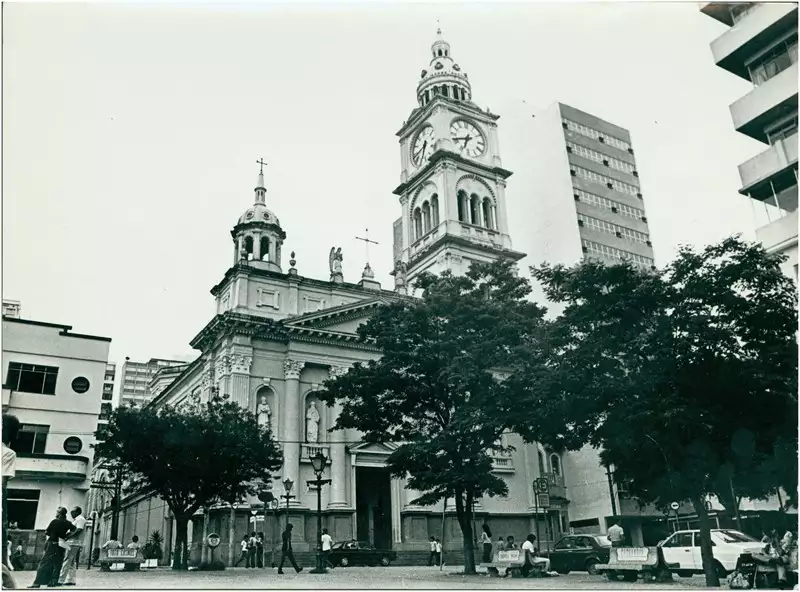 Foto 74: [Praça Coronel Fernando Prestes] : Catedral Metropolitana de Sorocaba : torre] : Sorocaba, SP