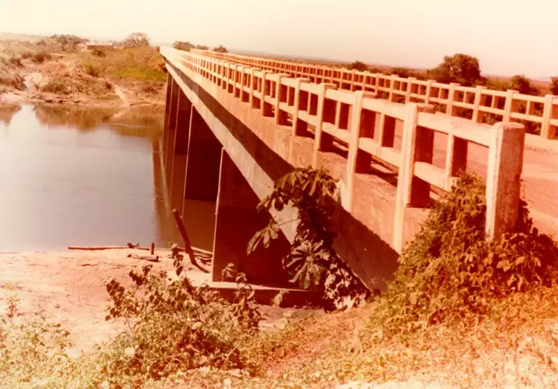 Foto 1: Ponte sobre o Rio Formoso em Formoso do Araguaia (TO)